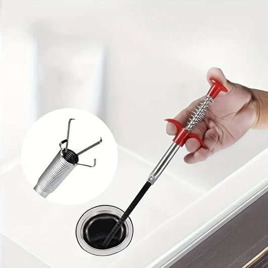 63" Flexible Grabber Tool with 4 Claws - Extendable Pickup Reacher for Sinks